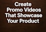 make a short product promo video